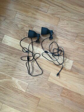 IKEA industrial style wall lamps